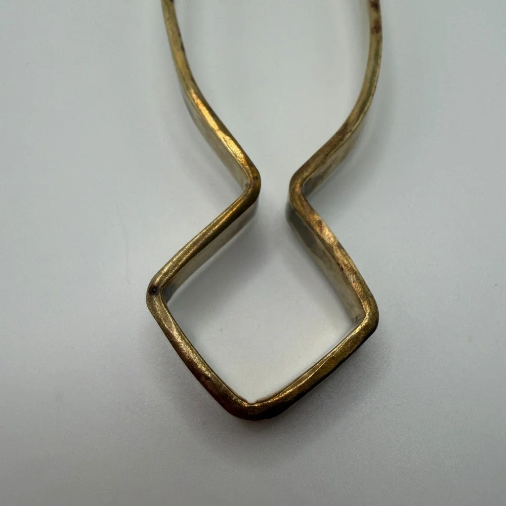 VTG Brass Serving Tongs Spoon Spatula Combo Buffet Appetizer Server Gold Tone